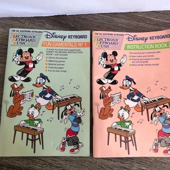 Vintage Disney Keyboard  Books - Picture 8 of 11
